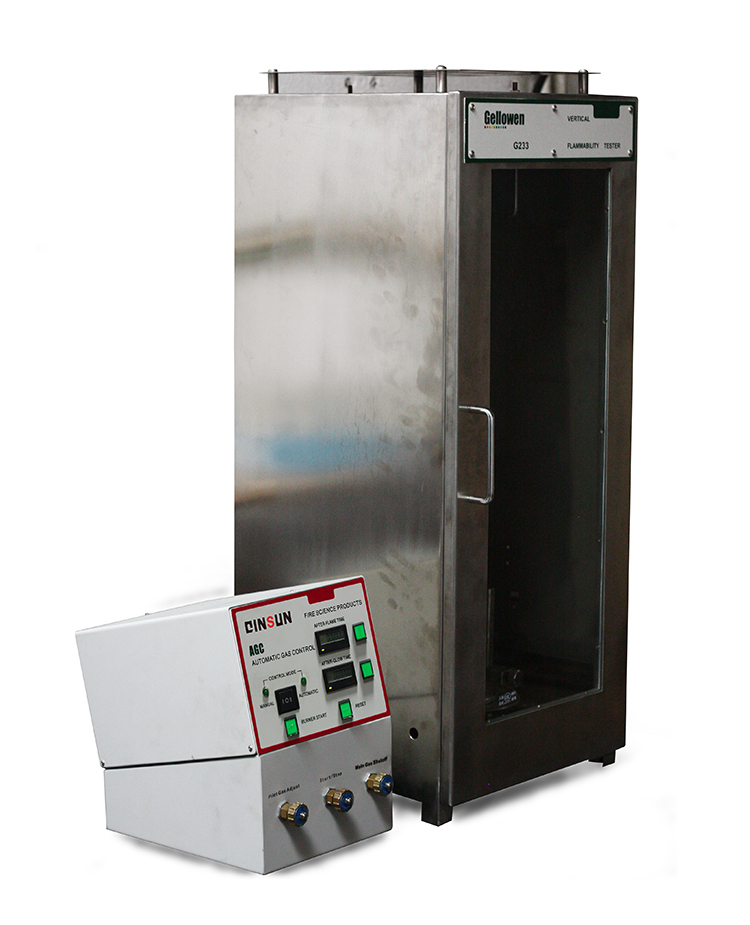 fabric textile vertical flammability tester